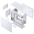 Корпус компьютерный Mini-Tower JONSBO D31 STD White