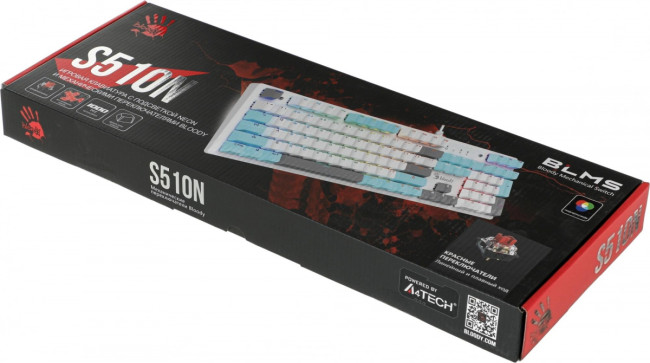 Клавиатура A4Tech S510N (ICY WHITE ) Клавиатура A4Tech S510N (ICY WHITE )