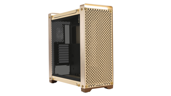 Корпус без блока питания INWIN IW-CS-DUBILIASB-GLD