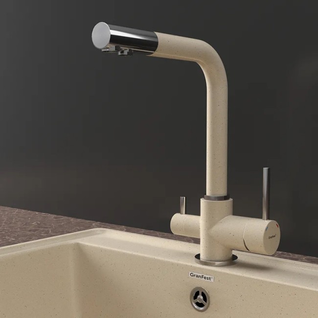 Смеситель GRANFEST GranFest 3611 cashmere