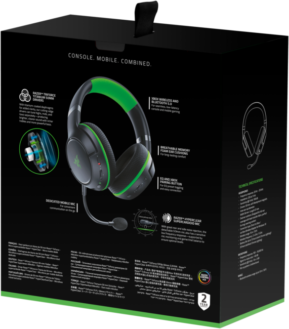 Гарнитура Razer Kaira Pro for Xbox Razer Kaira Pro for Xbox Гарнитура Razer Kaira Pro for Xbox Razer Kaira Pro for Xbox