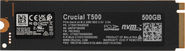 Накопитель SSD Crucial CT500T500SSD8 Накопитель SSD Crucial CT500T500SSD8