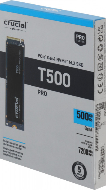 Накопитель SSD Crucial CT500T500SSD8 Накопитель SSD Crucial CT500T500SSD8