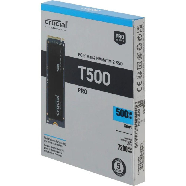 Накопитель SSD Crucial CT500T500SSD8 Накопитель SSD Crucial CT500T500SSD8