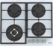 Встраиваемая газовая панель Korting Korting HGG 6734 CTW Встраиваемая газовая панель Korting Korting HGG 6734 CTW