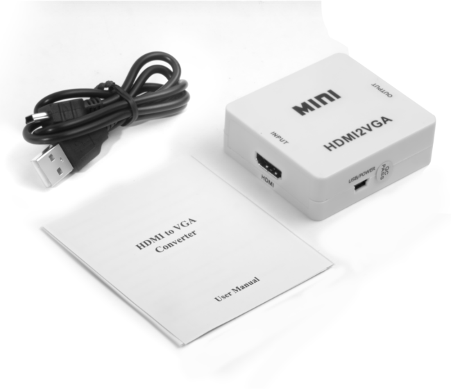 Greenconnect Мультимедиа professional конвертер HDMI > VGA серия Greenline Greenconnect Greenline HDMI > VGA