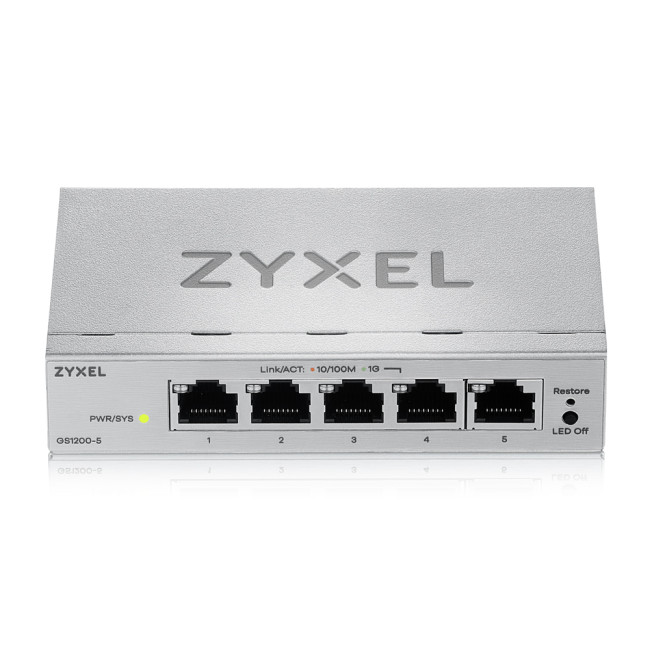 Коммутатор ZYXEL GS1200-5V3-EU0101F Коммутатор ZYXEL GS1200-5V3-EU0101F