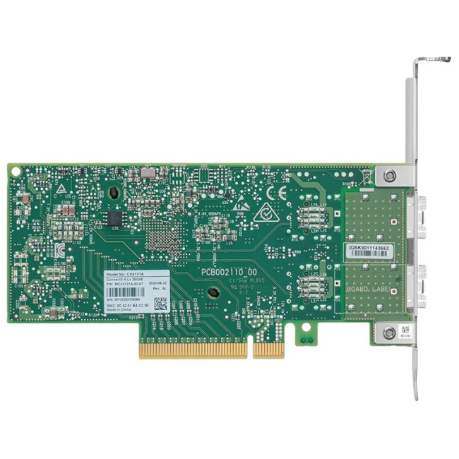 Сетевая карта Mellanox ConnectX-4 MCX4121A-ACAT Сетевая карта Mellanox ConnectX-4 MCX4121A-ACAT