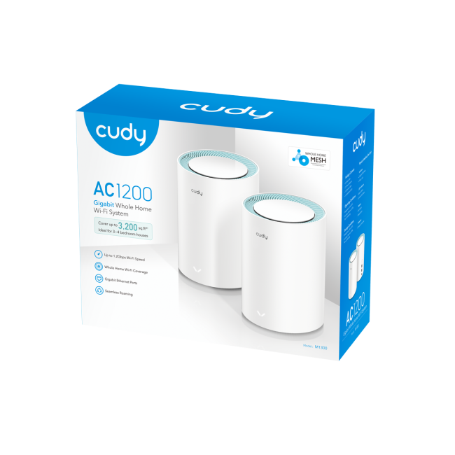 Wi-Fi Mesh-система Cudy M1300(2-Pack)