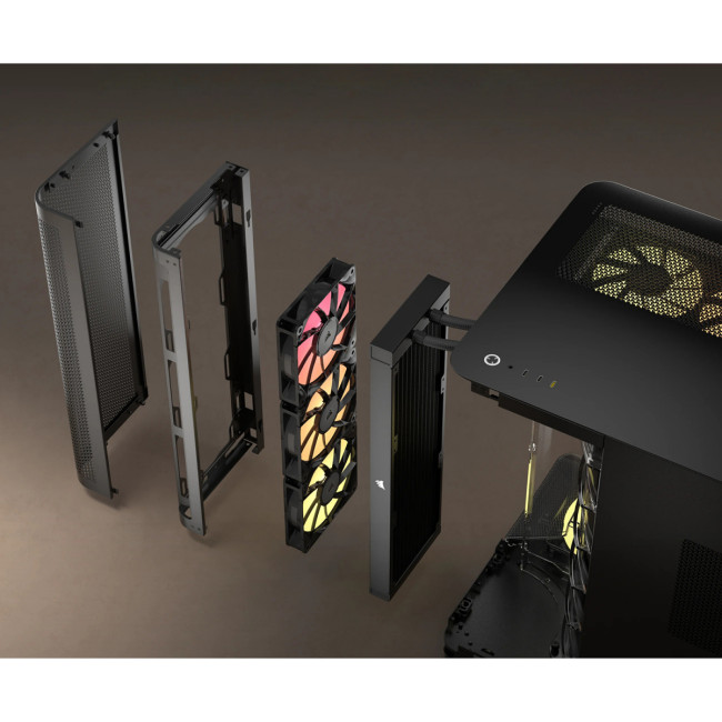 Корпус без блока питания Corsair CC-9011318-WW Корпус без блока питания Corsair CC-9011318-WW