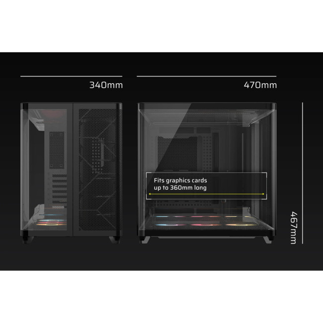 Корпус без блока питания Corsair CC-9011318-WW Корпус без блока питания Corsair CC-9011318-WW