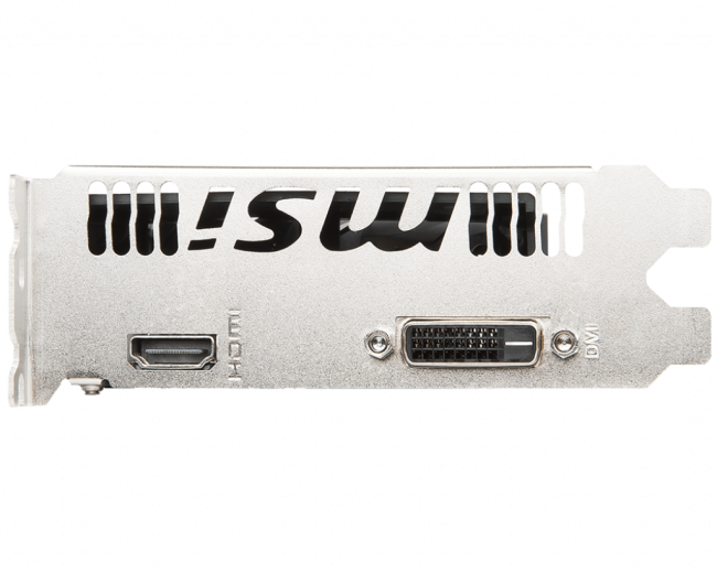 Видеокарта MSI GeForce GT 1030 AERO ITX 4GD4 OC Видеокарта MSI GeForce GT 1030 AERO ITX 4GD4 OC