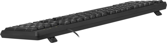 Defender Проводная клавиатура Concept HB-164 RU,черный,104+FN,1.8м Defender 45164