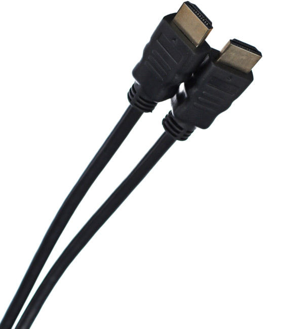 Кабель цифровой HDMI19M to HDMI19M, V1.4+3D, 1 m, TV-COM TV-COM HDMI (m) - HDMI (m) 1м