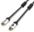 Кабель HDMI 3 м (HIGH speed, Metal gold, в чулке, в пакете) ATcom HDMI 2.0 (m) - HDMI 2.0 (m) 3 м