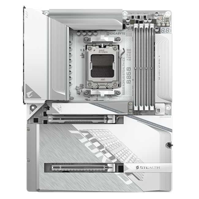 Материнская плата GIGABYTE B850 A STEALTH ICE