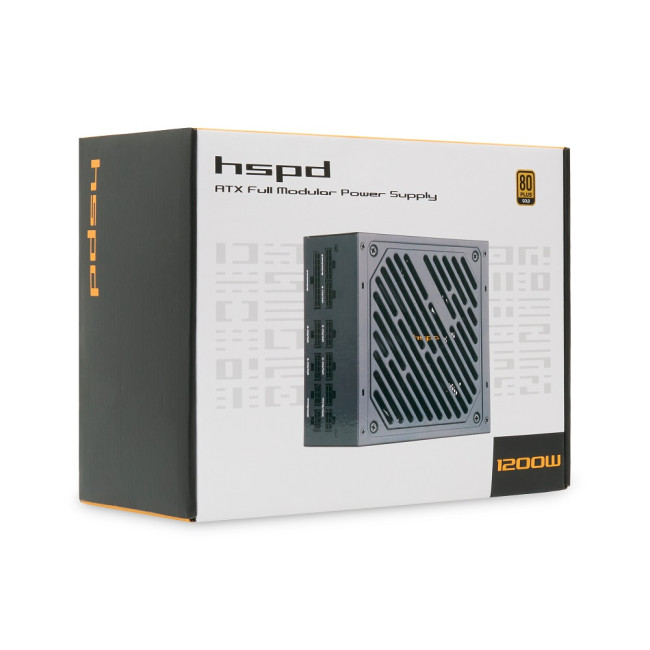 Блок питания HSPD HST-1200GF-BK