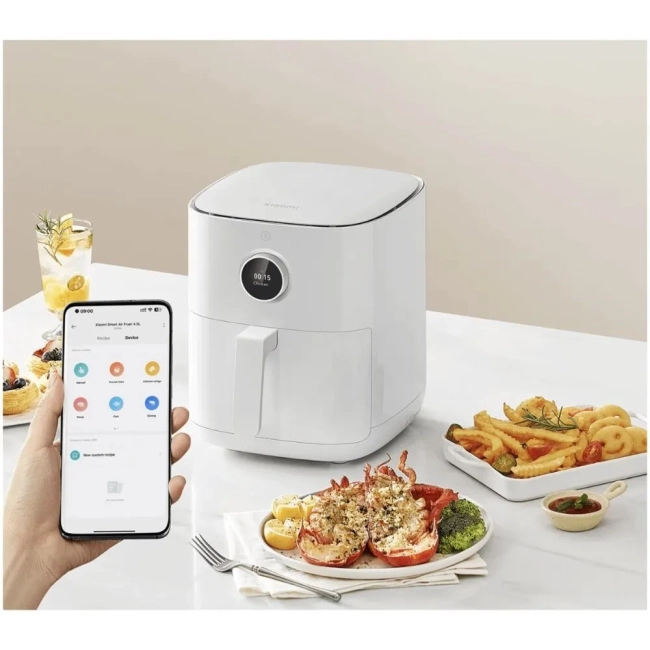 Аэрогриль Xiaomi Smart Air Fryer 4.5L EU Аэрогриль Xiaomi Smart Air Fryer 4.5L White EU