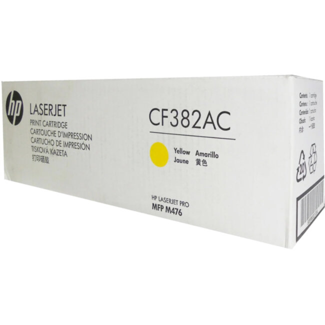 Тонер-картридж HP 312A Yellow LaserJet Contract Toner Cartridge (CF382AC)