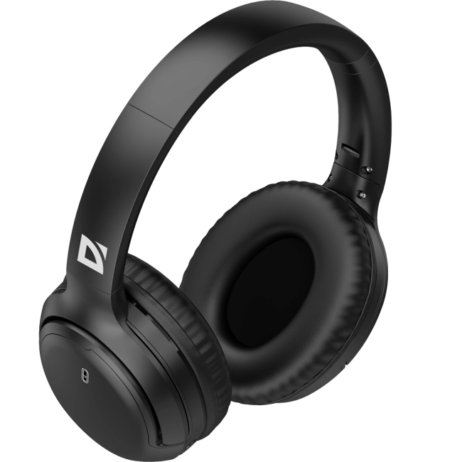 Defender Беспроводная гарнитура FreeMotion B1035 черный, микрофон, Bluetooth Defender 62035 Defender Беспроводная гарнитура FreeMotion B1035 черный, микрофон, Bluetooth Defender 62035