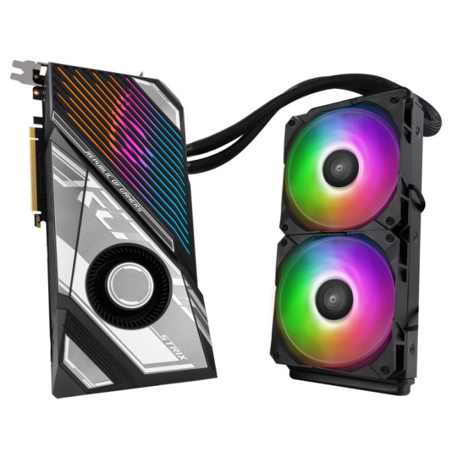 Видеокарта ASUS ROG STRIX LC-RTX4090 O24G GAMING 90YV0IY0-M0NA00 Видеокарта ASUS ROG STRIX LC-RTX4090 O24G GAMING 90YV0IY0-M0NA00