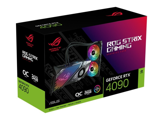 Видеокарта ASUS ROG STRIX LC-RTX4090 O24G GAMING 90YV0IY0-M0NA00 Видеокарта ASUS ROG STRIX LC-RTX4090 O24G GAMING 90YV0IY0-M0NA00