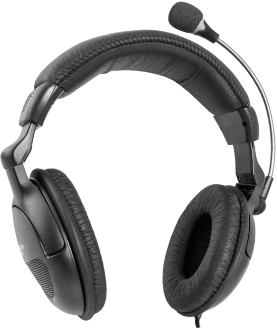 Defender Компьютерная гарнитура Orpheus HN-898 черный, кабель 3 м Defender Orpheus HN-898