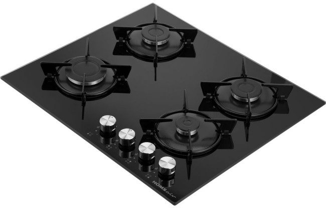 Газовая варочная панель HOMSair HOMSAir HGG641EBK Газовая варочная панель HOMSair HOMSAir HGG641EBK