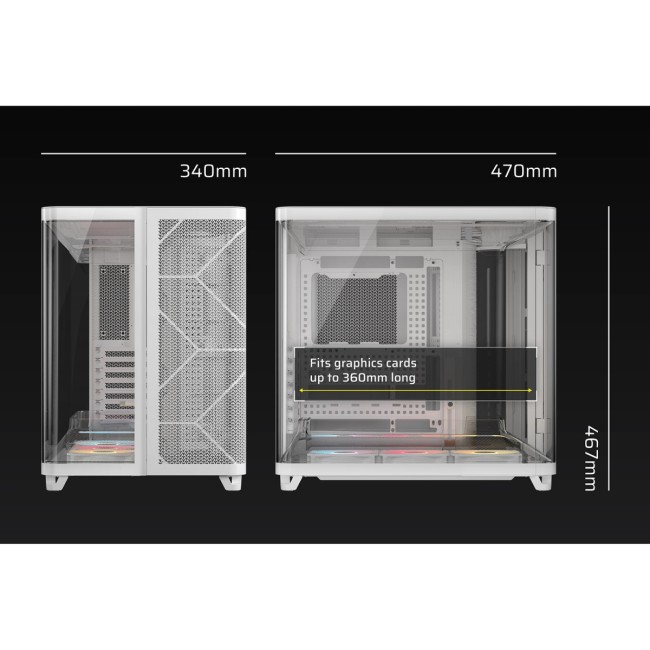 Корпус без блока питания Corsair CC-9011319-WW Корпус без блока питания Corsair CC-9011319-WW