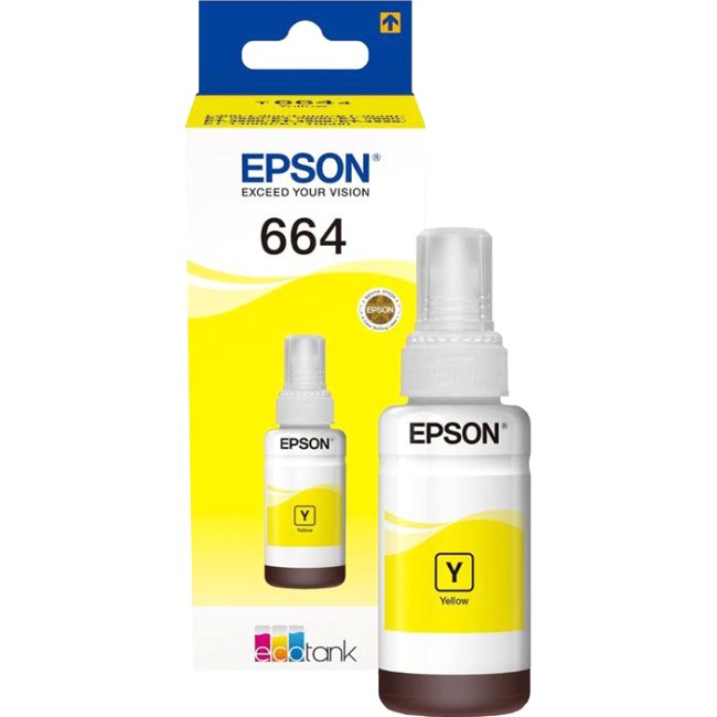 Чернила Epson L100 Yellow ink bottle 70ml (C13T66444A)