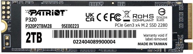 Накопитель SSD Patriot P320P2TBM28