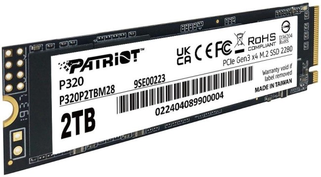 Накопитель SSD Patriot P320P2TBM28