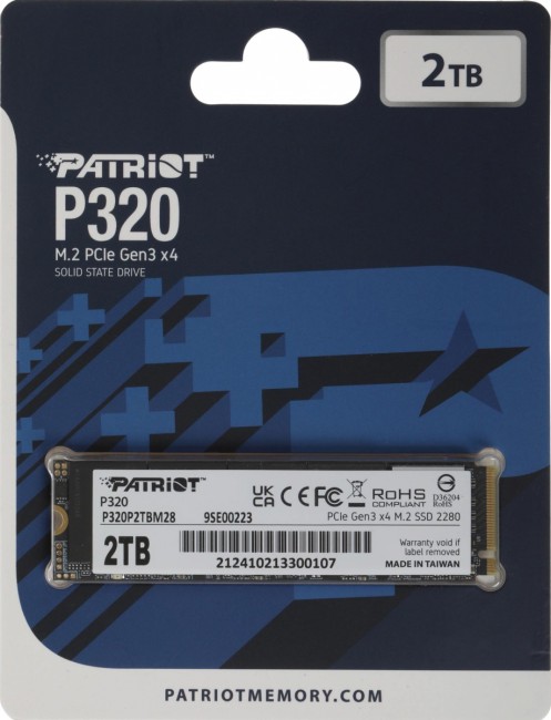 Накопитель SSD Patriot P320P2TBM28