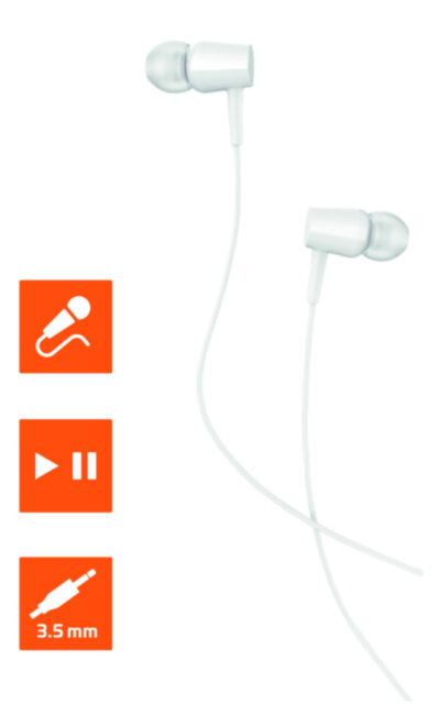 Наушники внутриканальные GoPower GPHP02 белый GoPower 00-00022769 Наушники внутриканальные GoPower GPHP02 белый GoPower 00-00022769