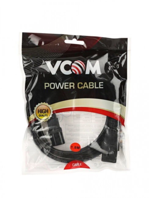 Кабель монитор - компьютер 220V (UPS -> устройство) <VDE> 3G*0.75mm2 VCOM <CE001-CU0.75-1.8>, 1.8м VCOM CE001-CU0.75-1.8M Кабель монитор - компьютер 220V (UPS -> устройство) <VDE> 3G*0.75mm2 VCOM <CE001-CU0.75-1.8>, 1.8м VCOM CE001-CU0.75-1.8M