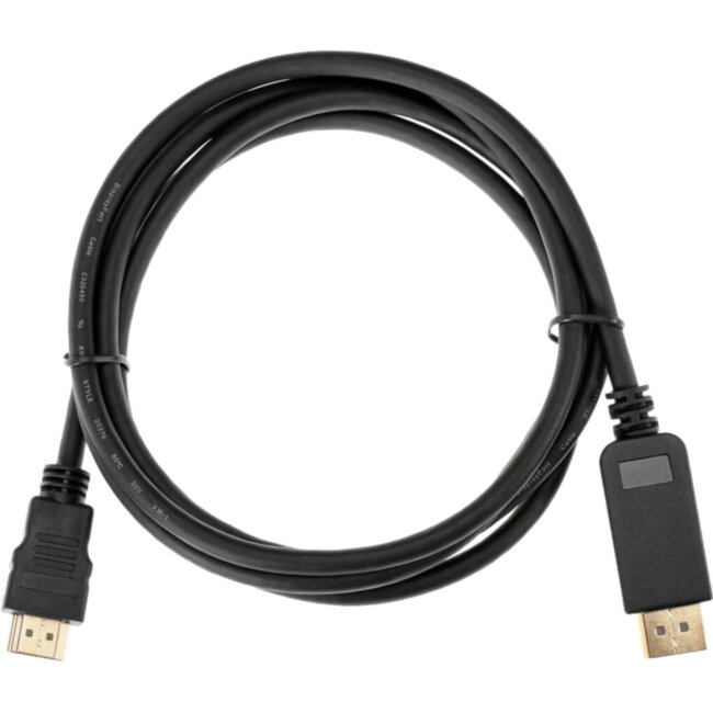 Кабель-переходник DisplayPort M-> HDMI M 4K@30Hz 1.8m iOpen (Aopen/Qust) <ACG608-1.8M> VCOM ACG608-1.8M Кабель-переходник DisplayPort M-> HDMI M 4K@30Hz 1.8m iOpen (Aopen/Qust) <ACG608-1.8M> VCOM ACG608-1.8M