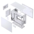 Корпус без блока питания JONSBO D31 MESH SCREEN