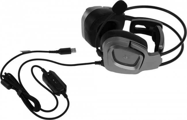 Наушники с микрофоном A4Tech G575 USB/ GREY Наушники с микрофоном A4Tech G575 USB/ GREY