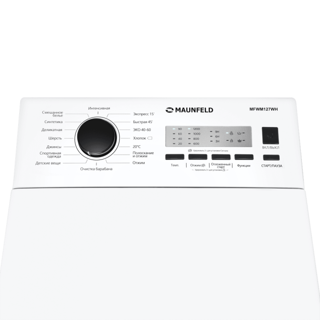 Стиральная машина Maunfeld MAUNFELD MFWM127STWH06