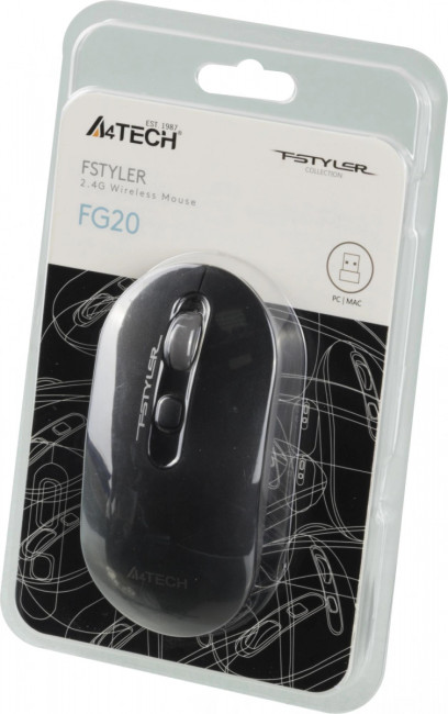 Мышь A4Tech FG20 GREY Мышь A4Tech FG20 GREY