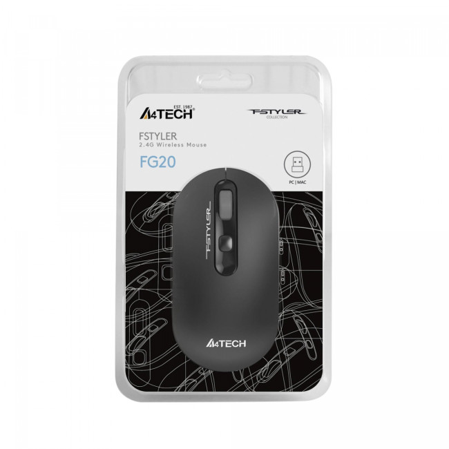 Мышь A4Tech FG20 GREY Мышь A4Tech FG20 GREY