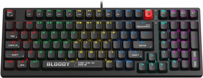 Клавиатура A4Tech S98 BLACK Клавиатура A4Tech S98 BLACK