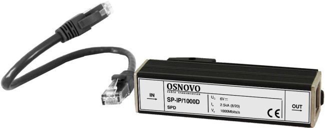 Грозозащита OSNOVO SP-IP/1000D