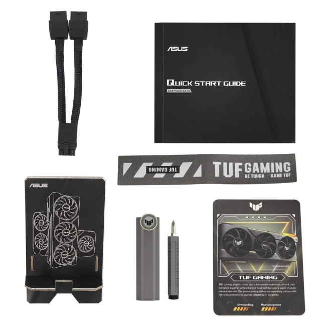 Видеокарта ASUS TUF-RTX4070TIS-O16GGAMING Видеокарта ASUS TUF-RTX4070TIS-O16GGAMING