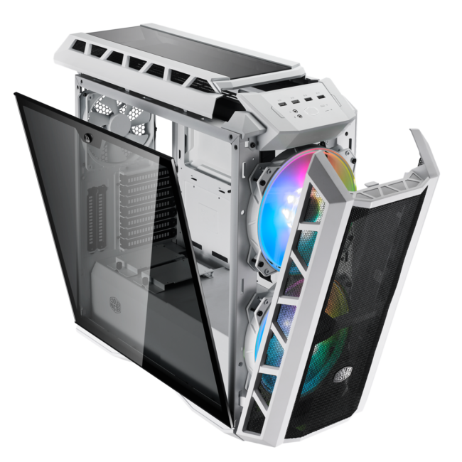 Корпус без блока питания Cooler Master MasterCase H500P Mesh White ARGB Корпус без блока питания Cooler Master MasterCase H500P Mesh White ARGB