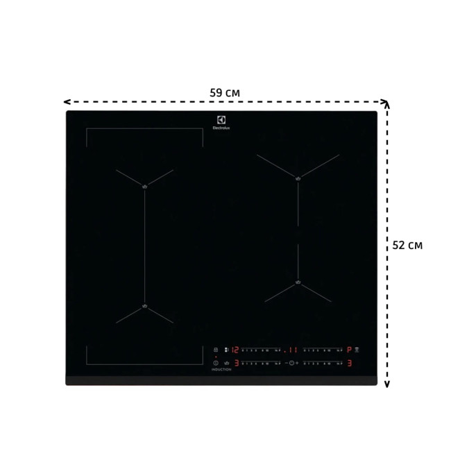 Встраиваемые индукционные панели ELECTROLUX Electrolux EIS62449