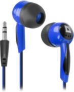 Defender Наушники вставки Basic 604 черный + голубой Defender Basic 604 Defender Наушники вставки Basic 604 черный + голубой Defender Basic 604