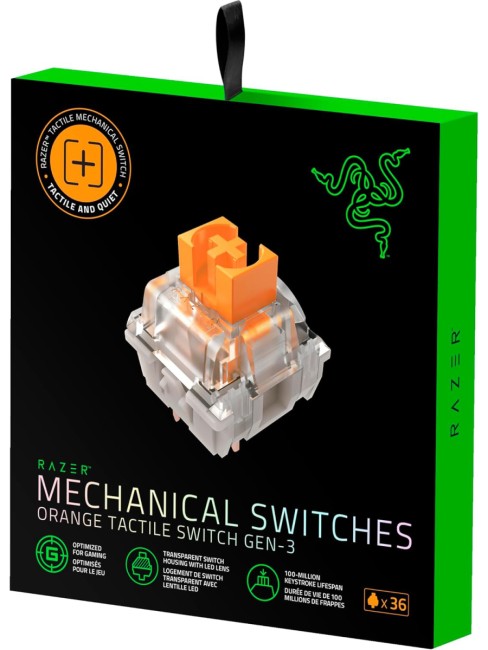 Набор свитчей для клавиатуры Razer Mechanical Switches Pack - Orange Tactile Switch Razer RC21-02040300-R3M1