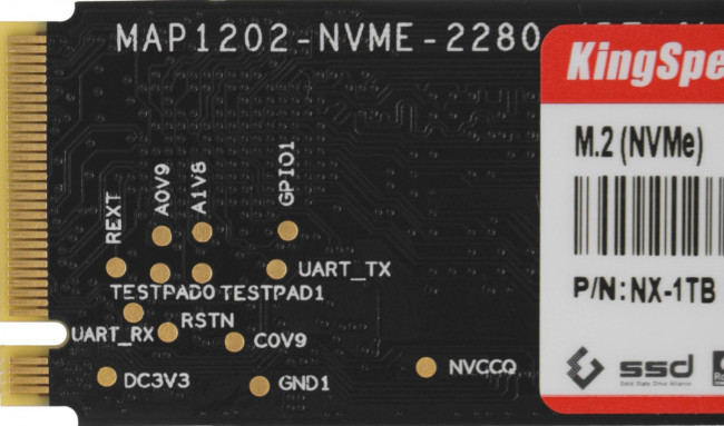 Накопитель SSD SHENZHEN KINGSPEC ELECTRONICS TECHNOLOGY CO LTD NX-1TB Накопитель SSD SHENZHEN KINGSPEC ELECTRONICS TECHNOLOGY CO LTD NX-1TB