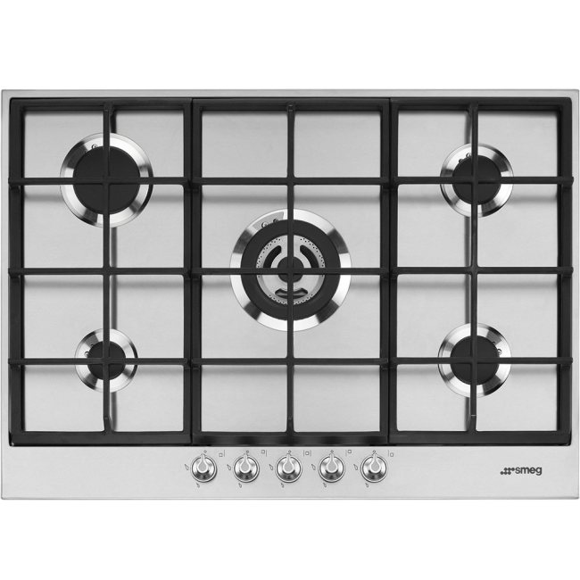Встраиваемая газовая панель SMEG SMEG Linea PX175 Встраиваемая газовая панель SMEG SMEG Linea PX175